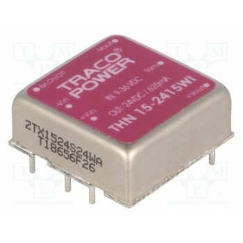 Преобразователь напряжения DC/DC TRACO POWER THN15-2415WI 