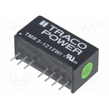 Преобразователь напряжения DC/DC TRACO POWER TMR3-1212WI 