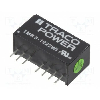 Преобразователь напряжения DC/DC TRACO POWER TMR3-1222WI 