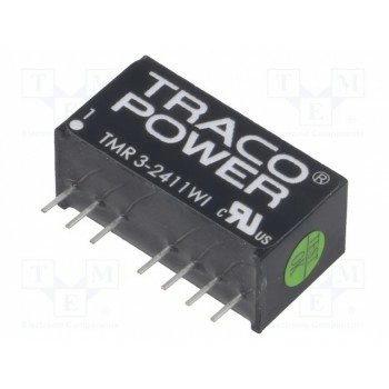 Преобразователь напряжения DC/DC TRACO POWER TMR3-2411WI 