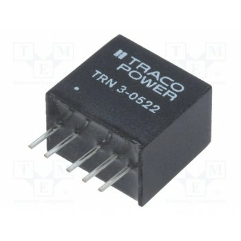 Преобразователь напряжения DC/DC TRACO POWER TRN3-0522 