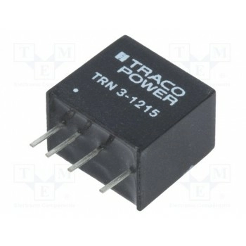 Преобразователь напряжения DC/DC TRACO POWER TRN3-1215 