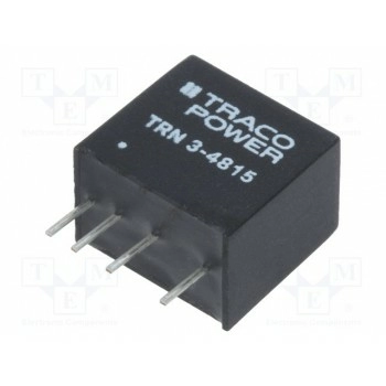 Преобразователь напряжения DC/DC TRACO POWER TRN3-4815 