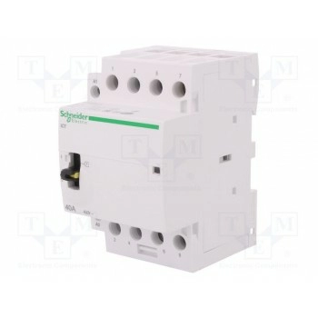 Контактор 4-полюсный установочный SCHNEIDER ELECTRIC A9C21144 