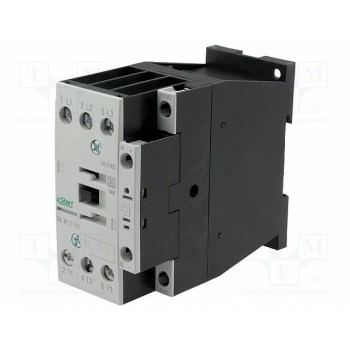 Контактор 3 полюсный EATON ELECTRIC DILM17-01-60VDC 