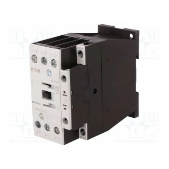 Контактор 3 полюсный EATON ELECTRIC DILM25-01-24DC-E 