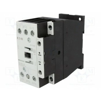 Контактор 3 полюсный EATON ELECTRIC DILM25-10-24VDC 