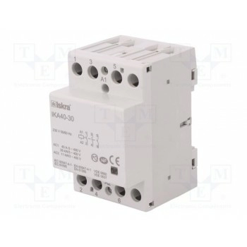 Контактор 3 полюсный установочный ISKRA IKA40-30230V 