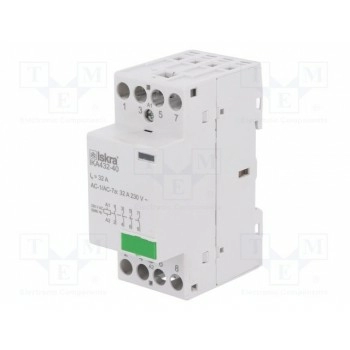 Контактор 4-полюсный установочный ISKRA IKA432-40230V 
