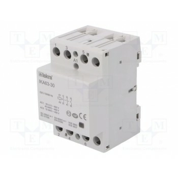 Контактор 3 полюсный установочный ISKRA IKA63-30230V 