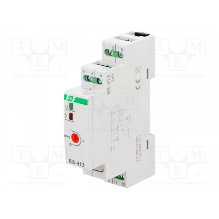 Бистабильное реле F&F BIS-413-24V(BIS-413 24V AC/DC)