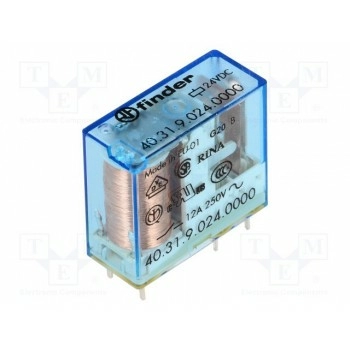 Миниатюрные реле FINDER 40.31.9.024.000 