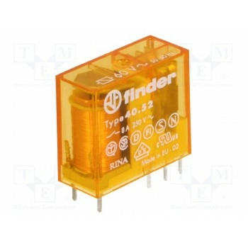 Миниатюрные реле FINDER 40.52.8.060.0000 