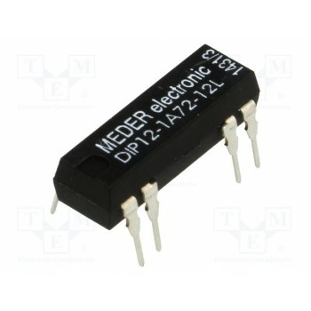Герконовое реле MEDER DIP12-1A72-12L 
