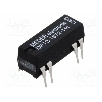 Герконовое реле MEDER DIP12-1B72-19L 