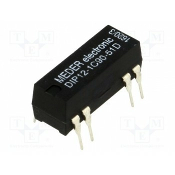 Герконовое реле MEDER DIP12-1C90-51D 
