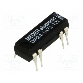 Герконовое реле MEDER DIP24-1A72-12L 
