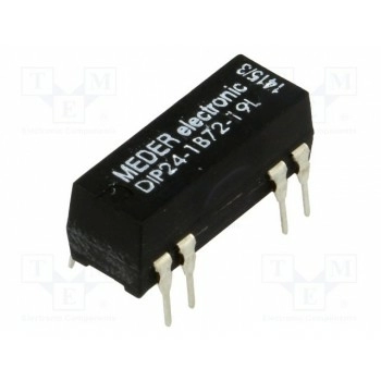 Герконовое реле MEDER DIP24-1B72-19L 