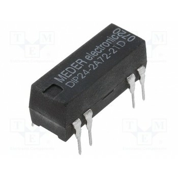 Герконовое реле MEDER DIP24-2A72-21D 