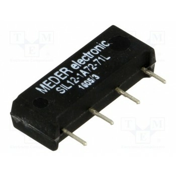 Герконовое реле MEDER SIL12-1A72-71L 