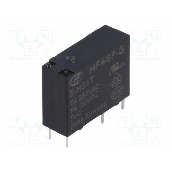 Электромагнитное реле HONGFA RELAY HF46F-G005-HS1T 