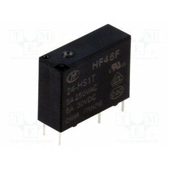 Электромагнитное реле HONGFA RELAY HF46F024-HS1T 