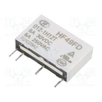 Электромагнитное реле HONGFA RELAY HF49FD012-1H12T 