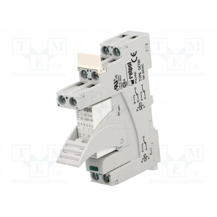 Интерфейсное реле RELPOL PI84-24DC-M41G(PI84-24DC-M41G)
