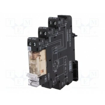 Интерфейсное реле WEIDMÜLLER TRS-230VUC-2CO 