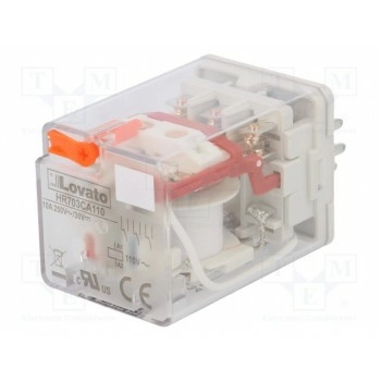 Промежуточное реле LOVATO ELECTRIC HR703CA110 