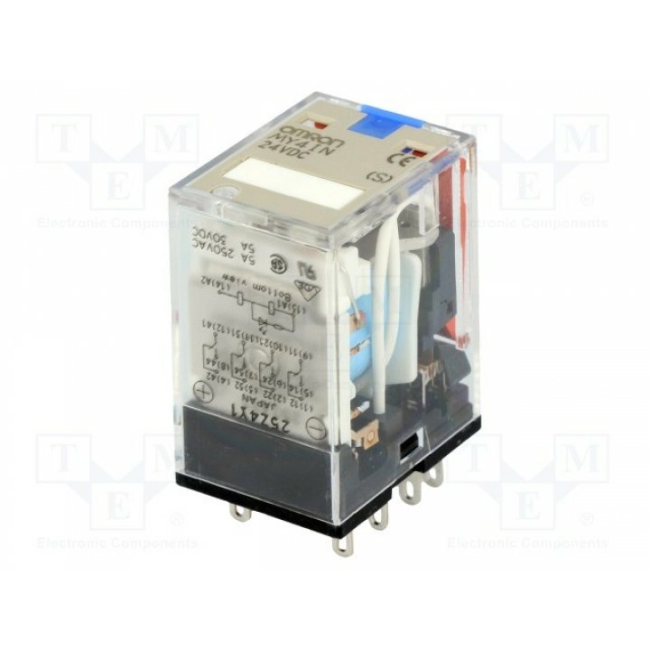Промежуточное реле OMRON MY4-IN-24DC(MY4IN 24VDC (S))