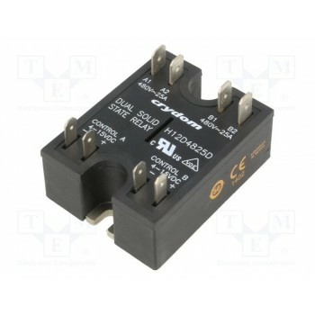 Однофазное твердотельное реле CRYDOM H12D4825D 