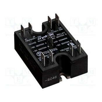 Однофазное твердотельное реле CRYDOM H12D4840DE 