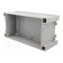Корпус универсальный Х 128мм BOPLA BA 241309 F-7035 (BA-241309-F-7035)