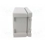 Корпус универсальный Х 128мм BOPLA BA 241309 F-7035 (BA-241309-F-7035)