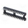Панелька DIP PIN 28 762мм позолота CONNFLY DS1001-01-28BT1NSF6S (GOLD-28P-W)