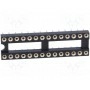 Панелька DIP PIN 28 762мм позолота CONNFLY DS1001-01-28BT1NSF6S (GOLD-28P-W)