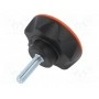 Ручка зажимная Диам 56мм ELESA+GANTER 222416-C2 (ELK.56P-M8X30-C2)