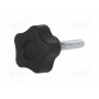 Ручка зажимная Диам 25мм ELESA+GANTER VCT.25 P-M5X25-C9 (VCT.25P-M5X25-C9)