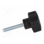 Ручка зажимная Диам 25мм ELESA+GANTER VCT.25 P-M5X25-C9 (VCT.25P-M5X25-C9)