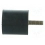 Виброамортизатор M8 ELESA+GANTER DVA.2-40-40-SST-M8-23-55 (DVA.2-40-40-SST-M8)