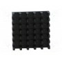 Радиатор штампованный черный FISCHER ELEKTRONIK ICK BGA 23X23 (ICKBGA23X23)