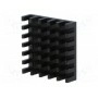 Радиатор штампованный черный FISCHER ELEKTRONIK ICK BGA 23X23 (ICKBGA23X23)