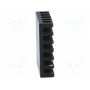 Радиатор штампованный черный FISCHER ELEKTRONIK ICK BGA 23X23 (ICKBGA23X23)