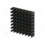 Радиатор штампованный черный FISCHER ELEKTRONIK ICK BGA 29 X 29 X 6 (ICKBGA29X29X6)