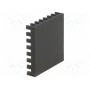 Радиатор штампованный черный FISCHER ELEKTRONIK ICK BGA 29 X 29 X 6 (ICKBGA29X29X6)