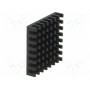 Радиатор штампованный черный FISCHER ELEKTRONIK ICK BGA 29 X 29 X 6 (ICKBGA29X29X6)