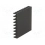 Радиатор штампованный черный FISCHER ELEKTRONIK ICK BGA 33 X 33 X 6 (ICKBGA33X33X6)