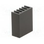 Радиатор штампованный ребристый FISCHER ELEKTRONIK SK 652 25 SA (SK652-25-SA)