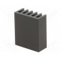 Радиатор штампованный ребристый FISCHER ELEKTRONIK SK 652 25 SA (SK652-25-SA)
